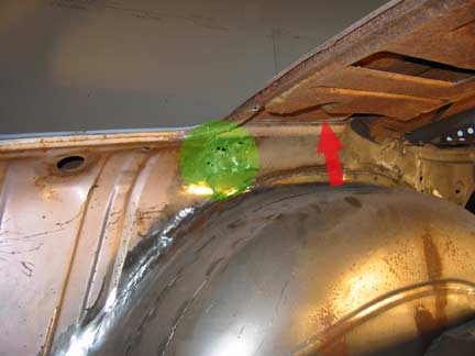 Trunk wall holes 1