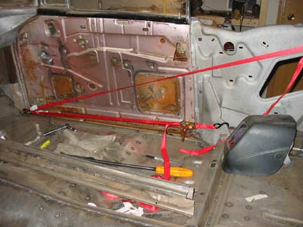Pulling cowl back