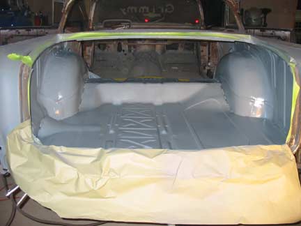 Trunk primed after