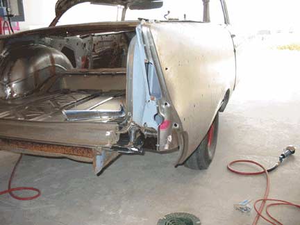 Rear quarter placed 1