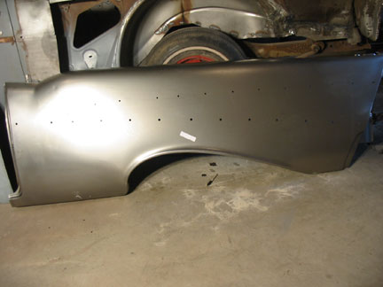 New driver quarter panel