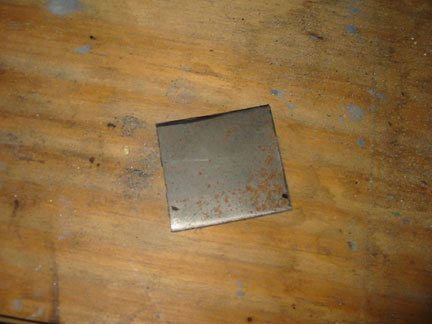 Replacement sheet metal piece