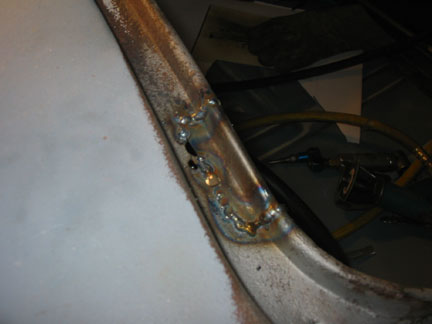 Patch welded in 1