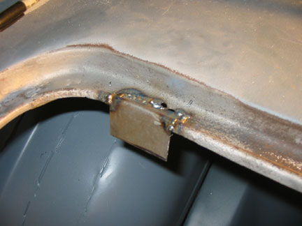 Patch welded in 2