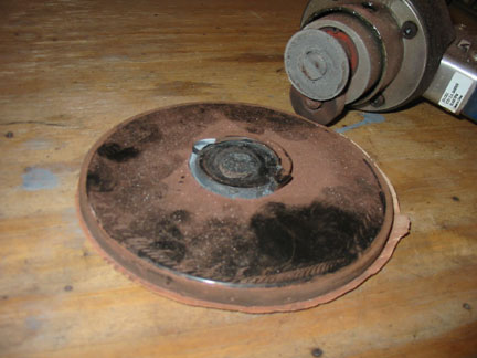 Broken DA pad