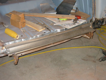 Tail pan removed