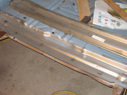 Trunk pan poor welds 2