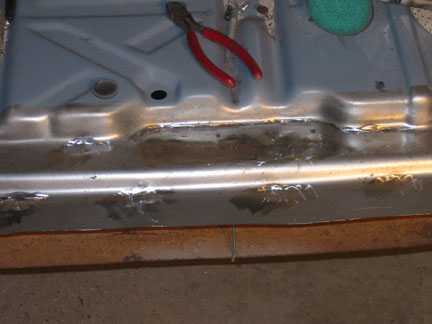 Plug welds dressed 2