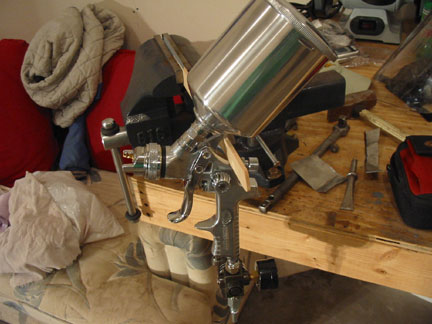 New HVLP spray gun