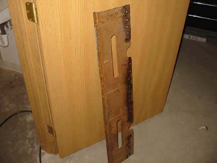 Panel ready for blasting
