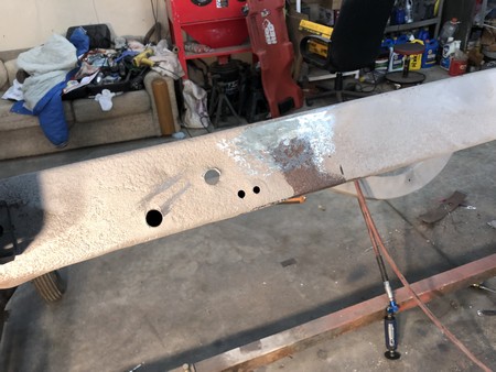 Rear perch removed