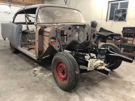 Body back on frame 2