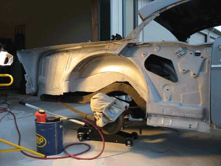 Sandblasting results 1