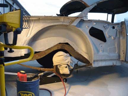 Sandblasting results 2