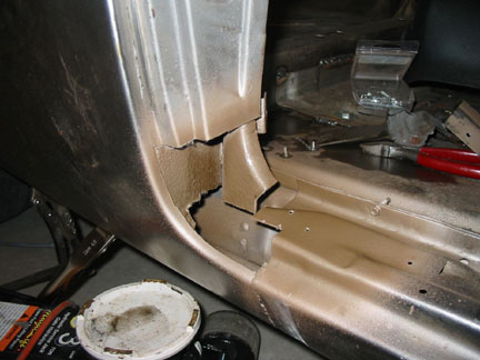 3M weld through coating applied