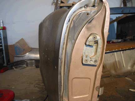 Door jamb before welding 1
