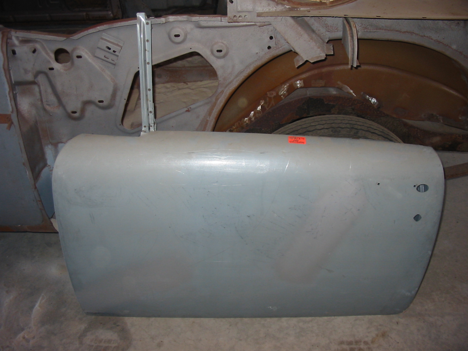 New driver door