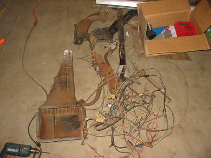 Dash components removed