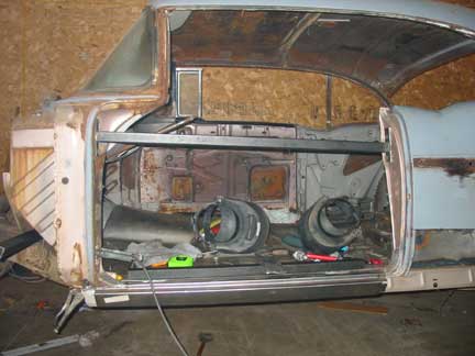 Drivers brace installed