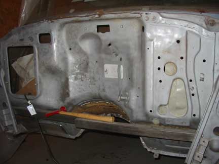 Firewall sandblasted 1