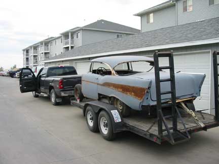 Loaded up for move
