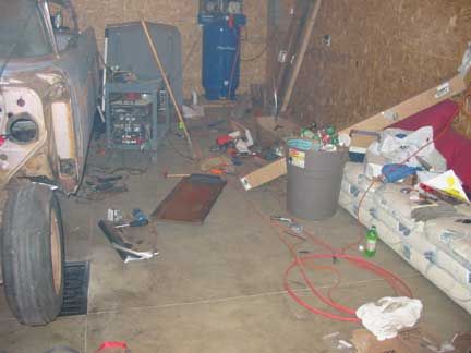 Messy shop