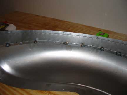 Inside after plug welding