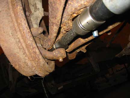 Lower ball joint removal