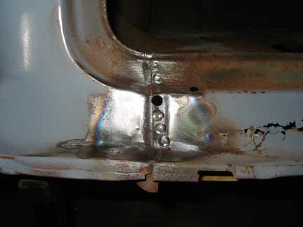 Drilling spot welds