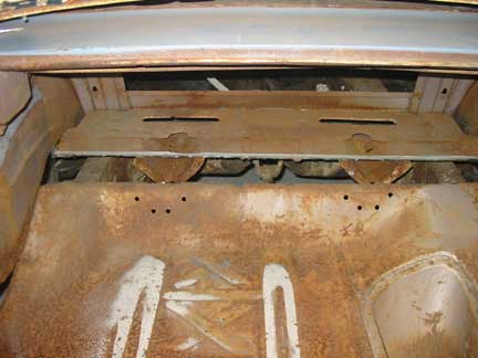 Trunk pan loose