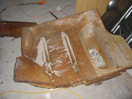 Old trunk pan out