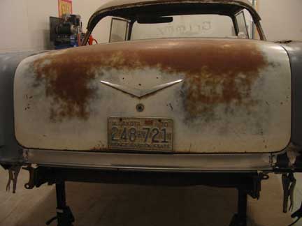 Tail pan welded 2