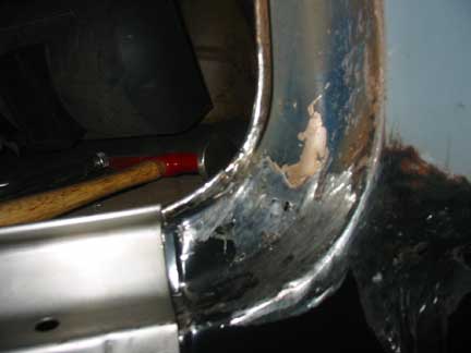 After welding