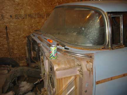 Windshield area