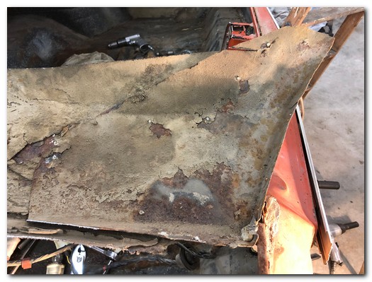 Rust damage