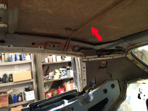 Headliner bows
