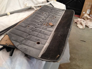 Old door panels