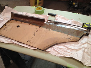 Back of panel