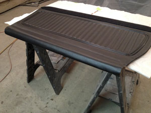Material glued