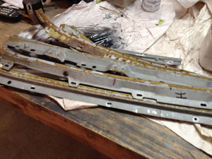 Pile of strips