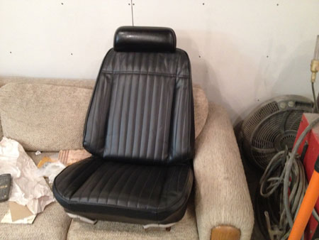 Reupholstered seats