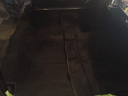 Carpet laid
