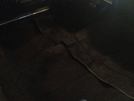 Molded carpet