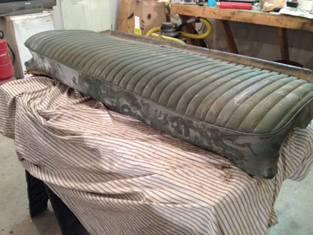 Rear seat before