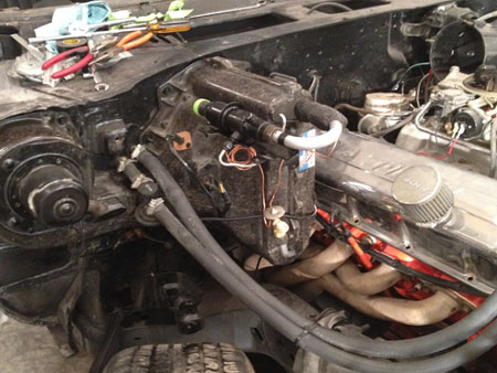 AC box disassembled