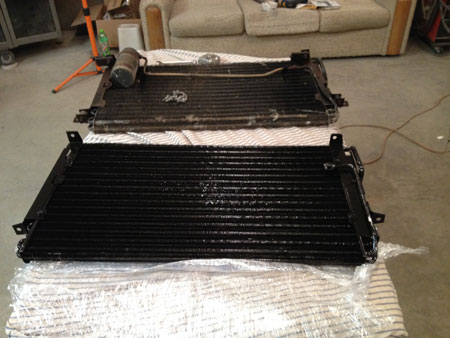 Condenser brackets
