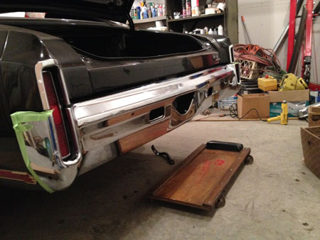 Rear bumper