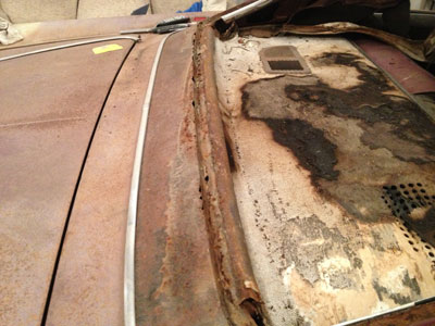 Rust damage
