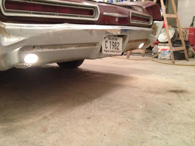 Rear bumper