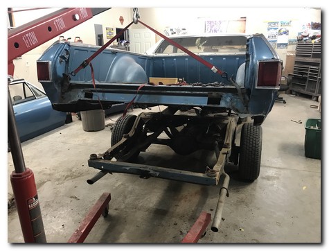 Lifting rear of body